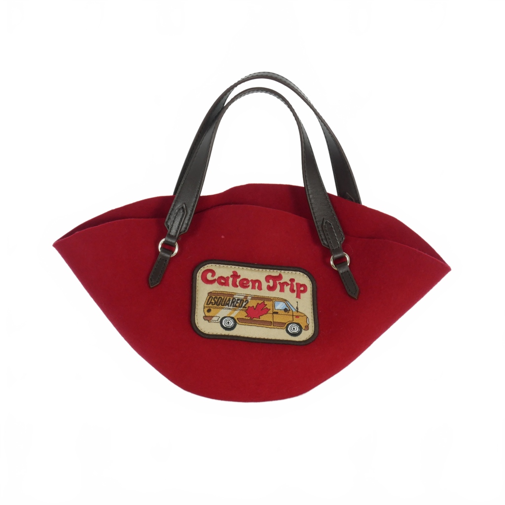 ディースクエアード DSQUARED2 22AW ワッペン ウールフェルト  