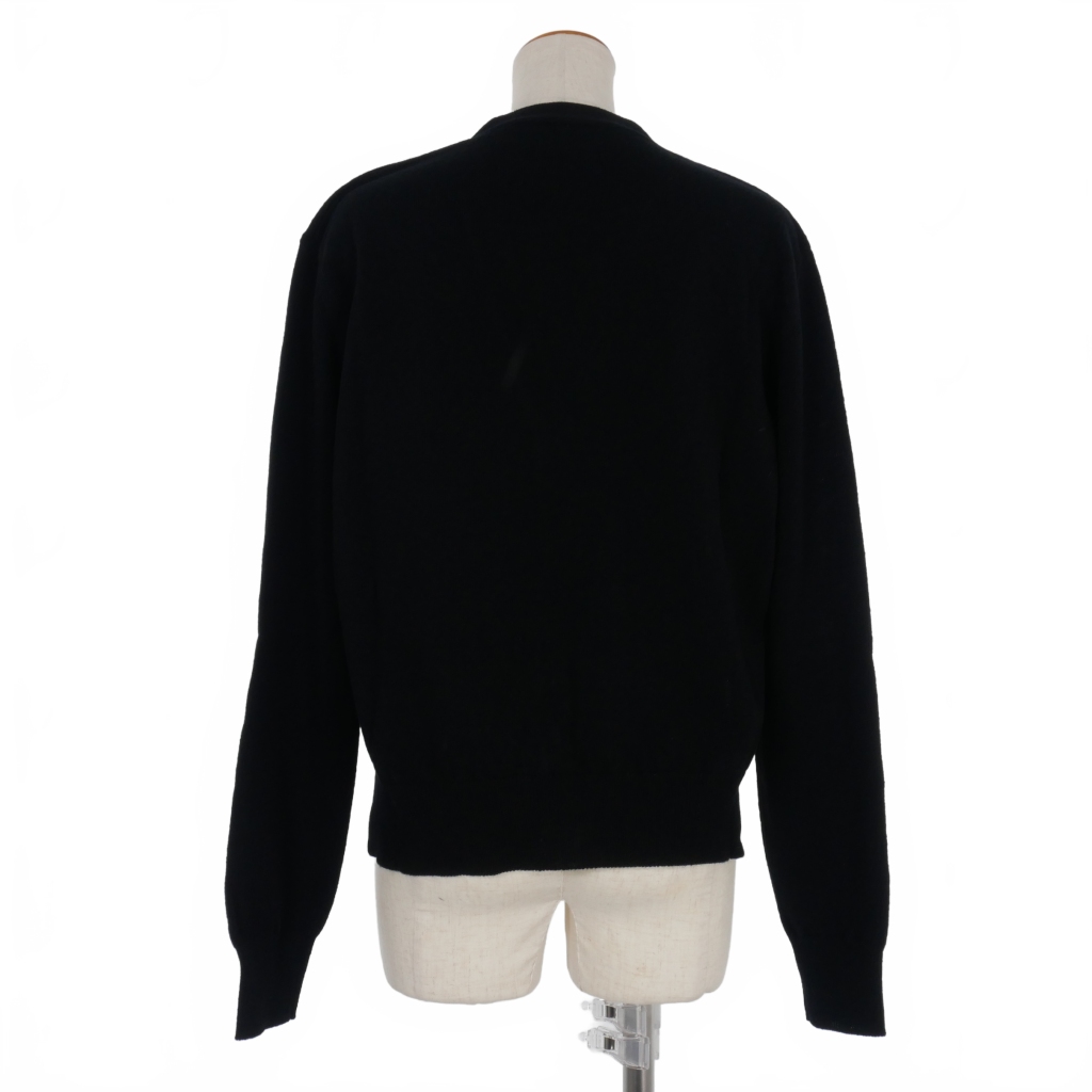 未使用品 マルニ MARNI 22AW ロゴ ニット カーディガン 36 黒 ブラック  