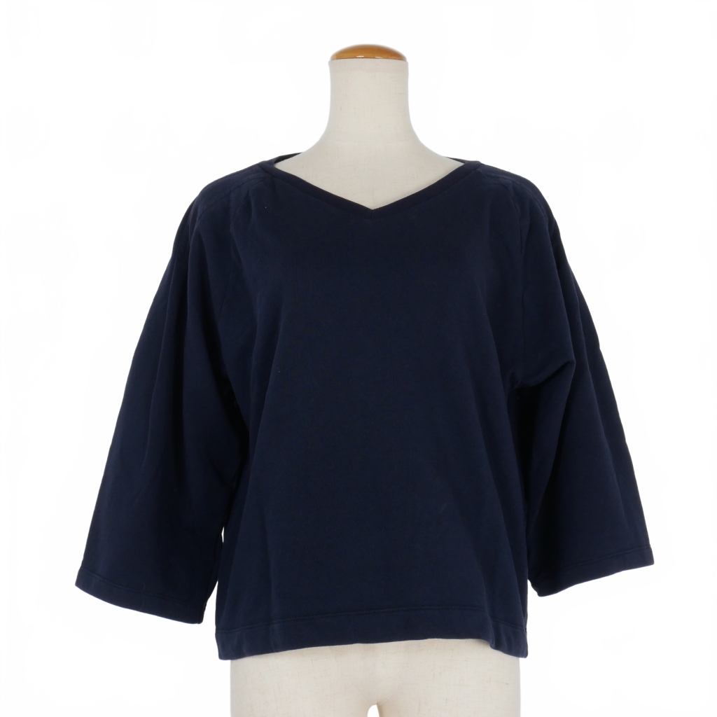 ドリスヴァンノッテン DRIES VAN NOTEN Vネック スウェット Tシャツ 七 