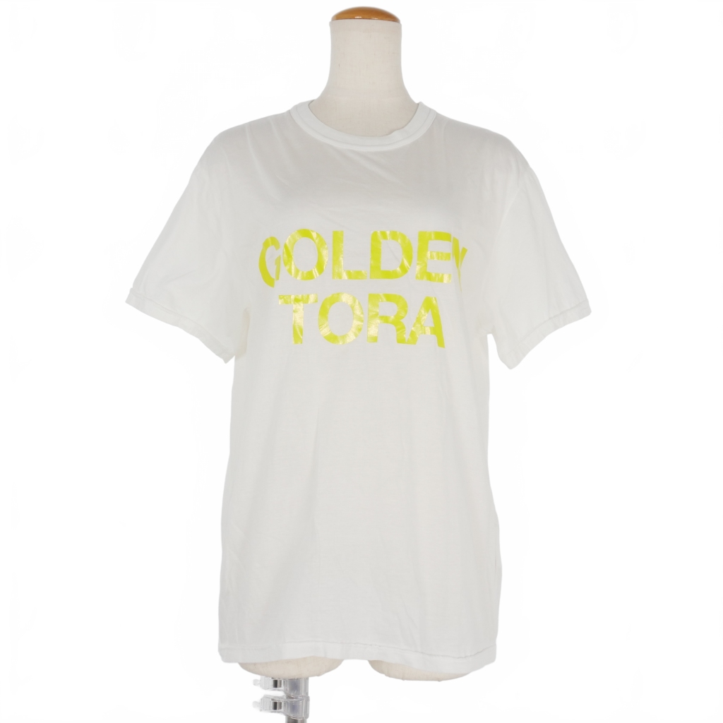 ゴールデングース GOLDEN GOOSE プリント Tシャツ カットソー 半袖 虎 