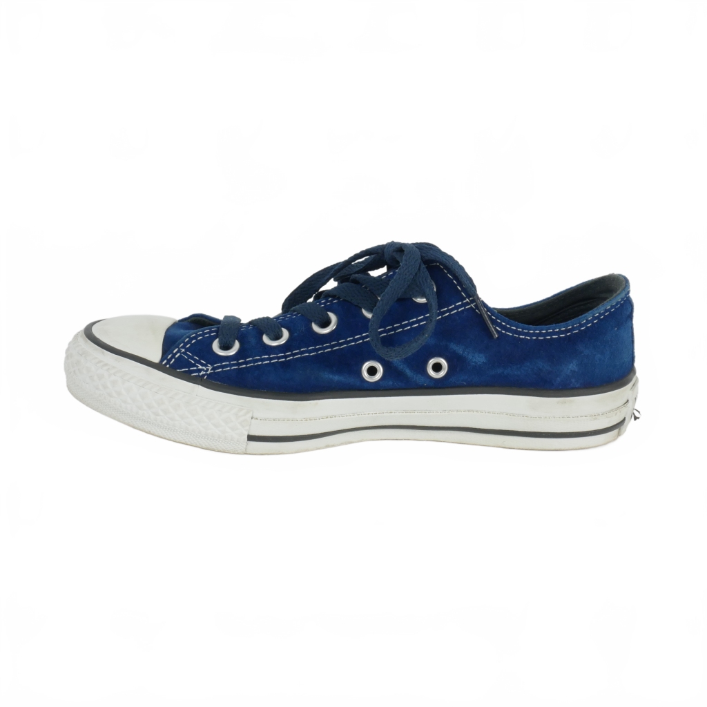 converse スエード ローカットスニーカー ブルー converse スエード ローカットスニーカー ブルー