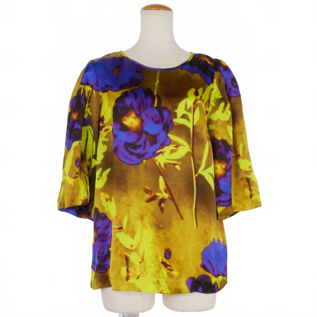 ドリスヴァンノッテン DRIES VAN NOTEN 21SS 花柄 シャツ ブラウス 七 