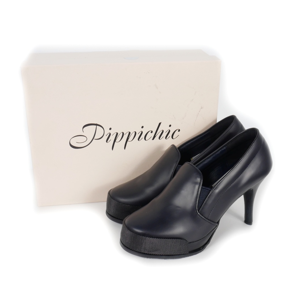 森英恵　コート pippichic】ピッピシック_パンプス_36_ブラック