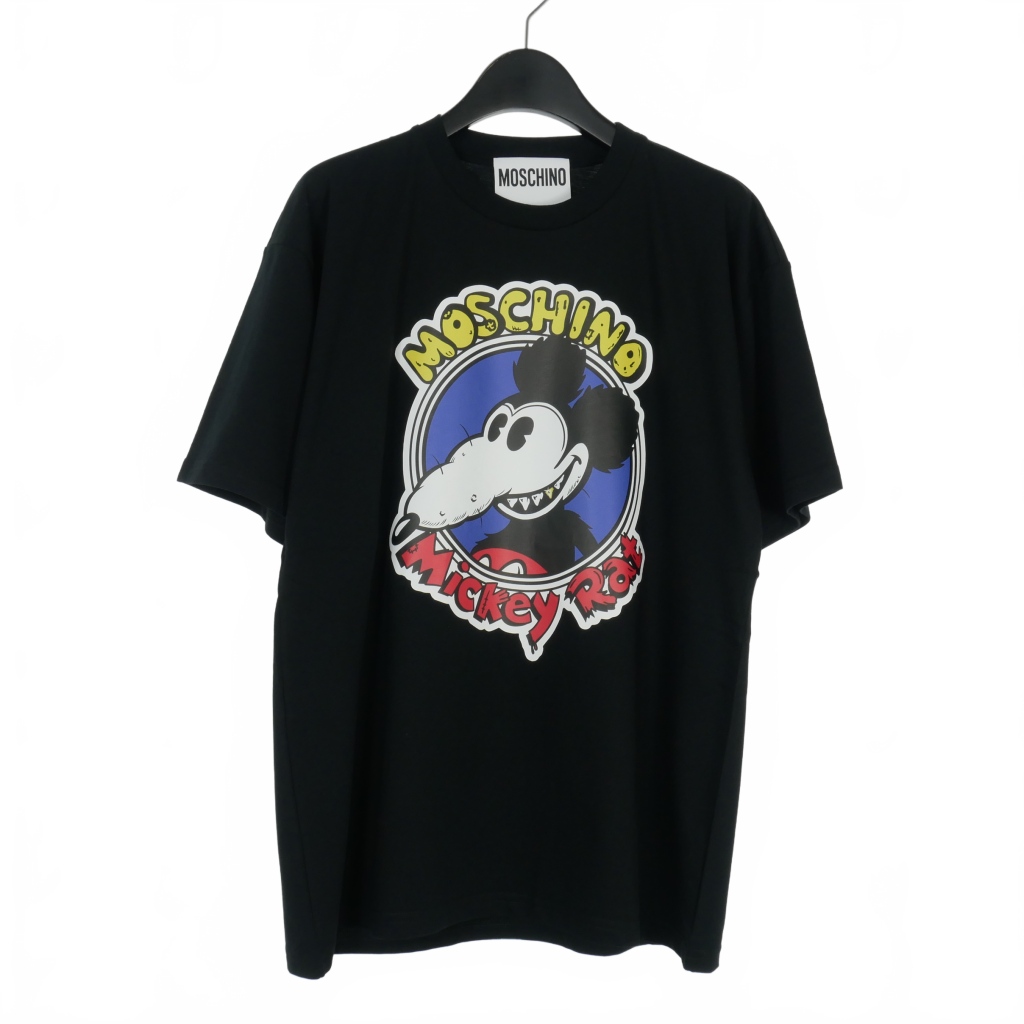 未使用品 モスキーノ MOSCHINO Mickey Rat ミッキーラット