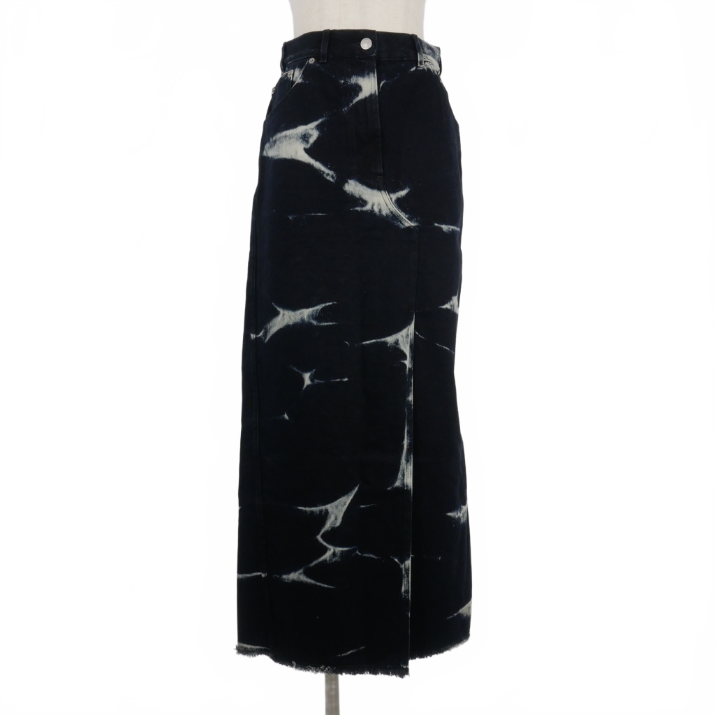 ドリスヴァンノッテン DRIES VAN NOTEN 22AW ブリーチ デニム ロング 