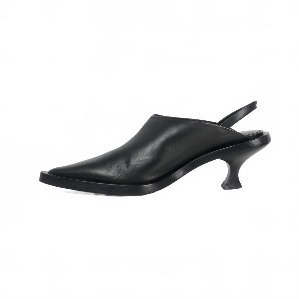 ジルサンダー JIL SANDER ポインテッドトゥ ストラップ ミュール 