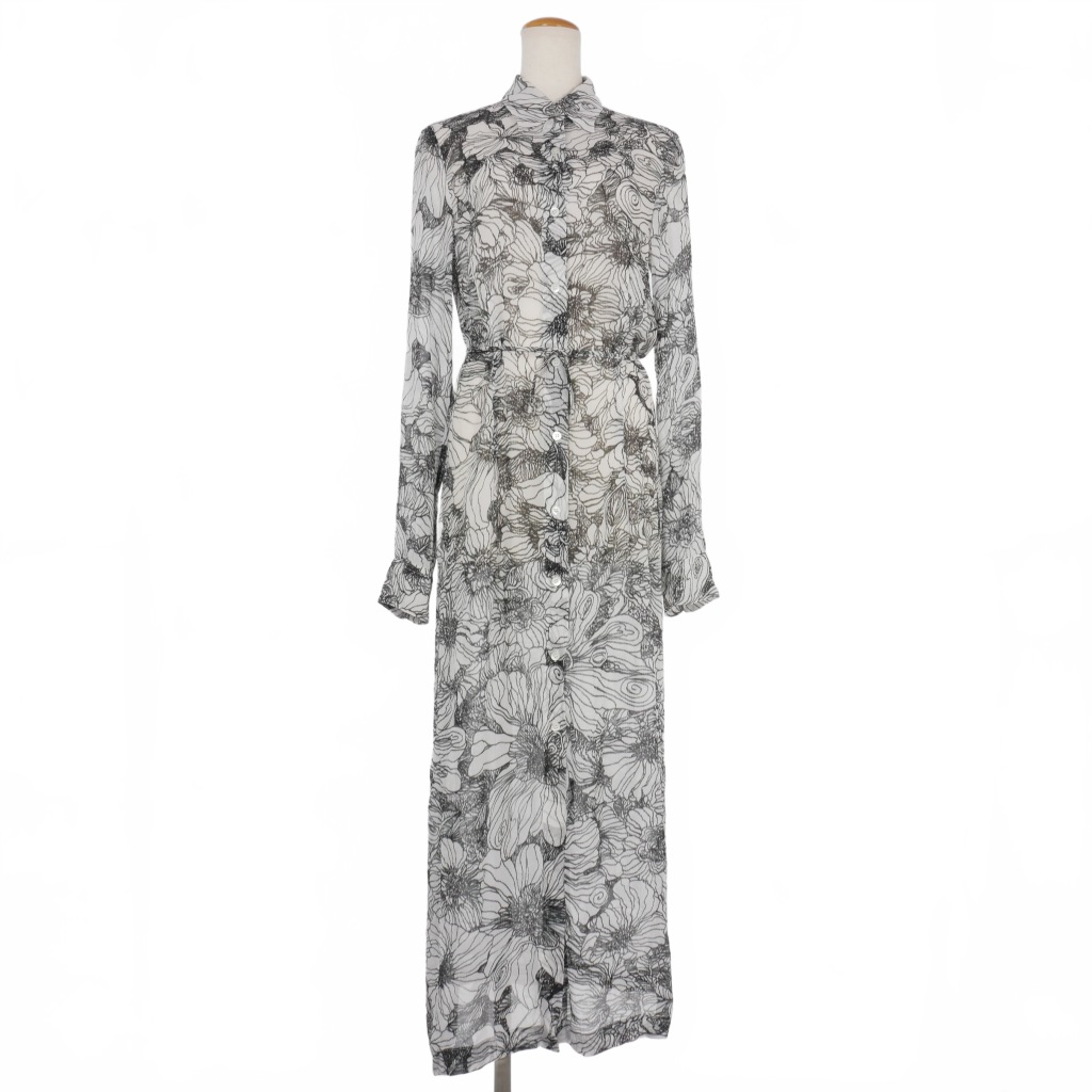 ドリスヴァンノッテン DRIES VAN NOTEN 22AW シフォン フラワー  