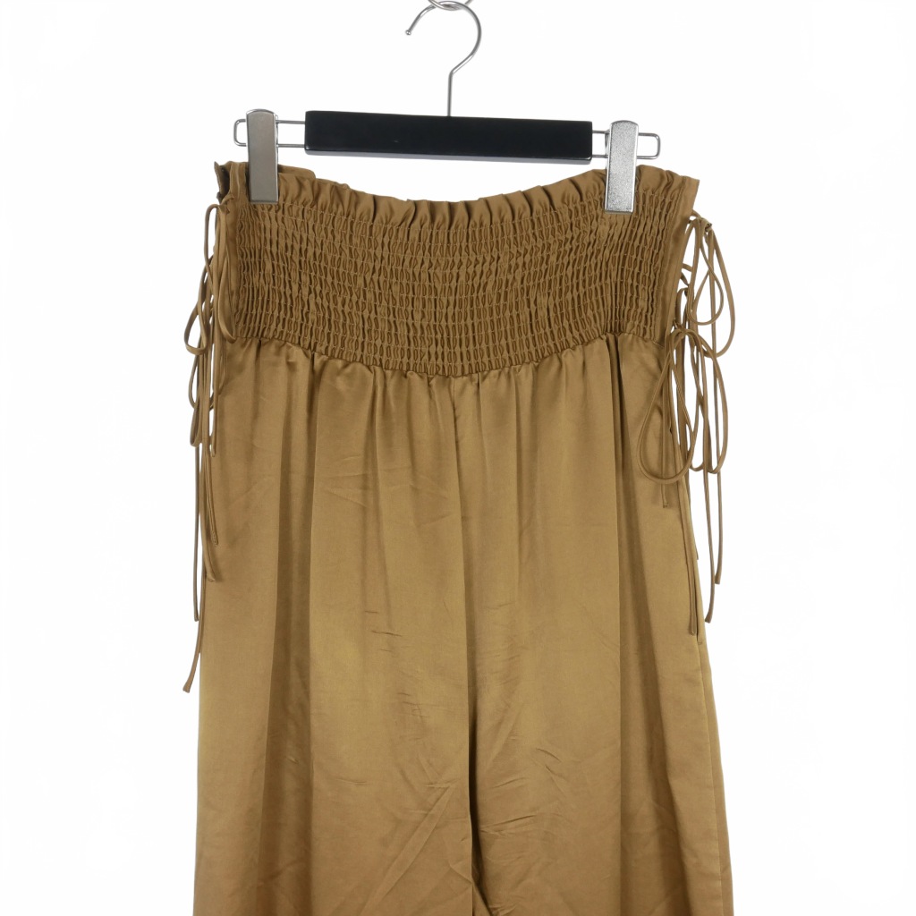 Mame Kurogouchi シルク ワイドパンツ