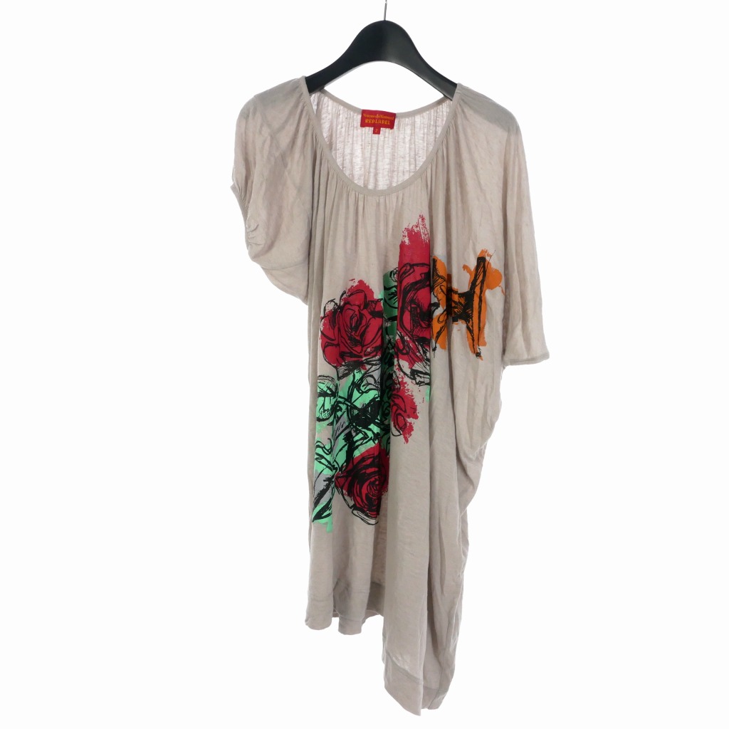 Vivienne Westwood RED LABEL アシメ変形Tシャツ Vivienne Westwood