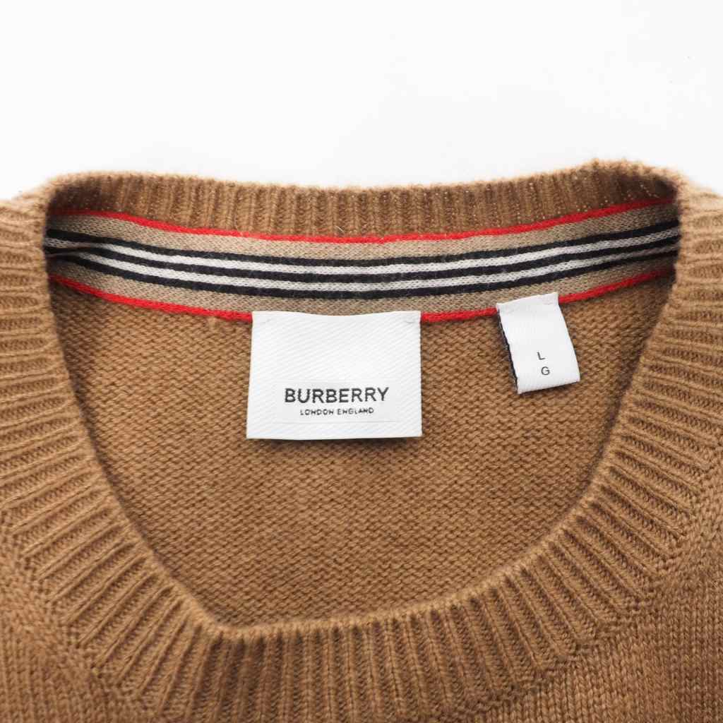 正規 BURBERRY バーバリー ロゴ ニット