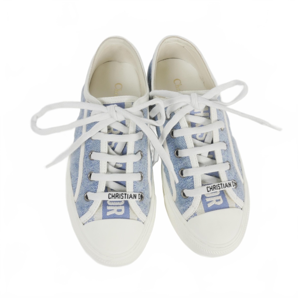 クリスチャンディオール WALKIN DIOR デニム ローカット スニーカー クリスチャンディオール Christian Dior WALKIN DIOR デニム