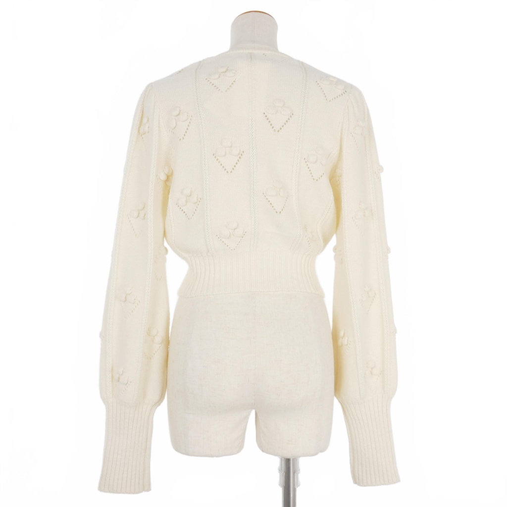 マメクロゴウチ Mame Kurogouchi 22AW バブルパターン クロップド  