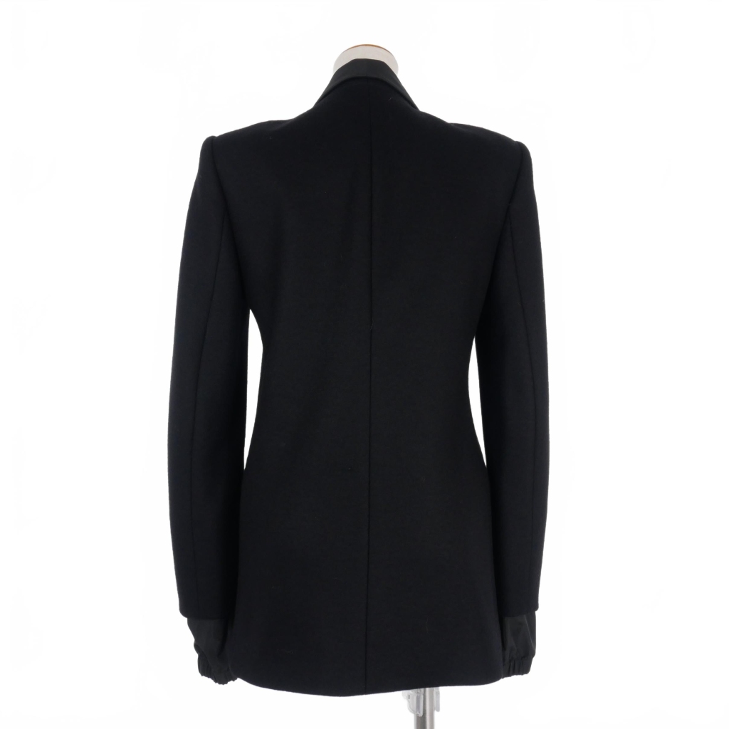 alexanderwang ブラック テーラードジャケット アレキサンダーワン ALEXANDER WANG ラペル切替 テーラード