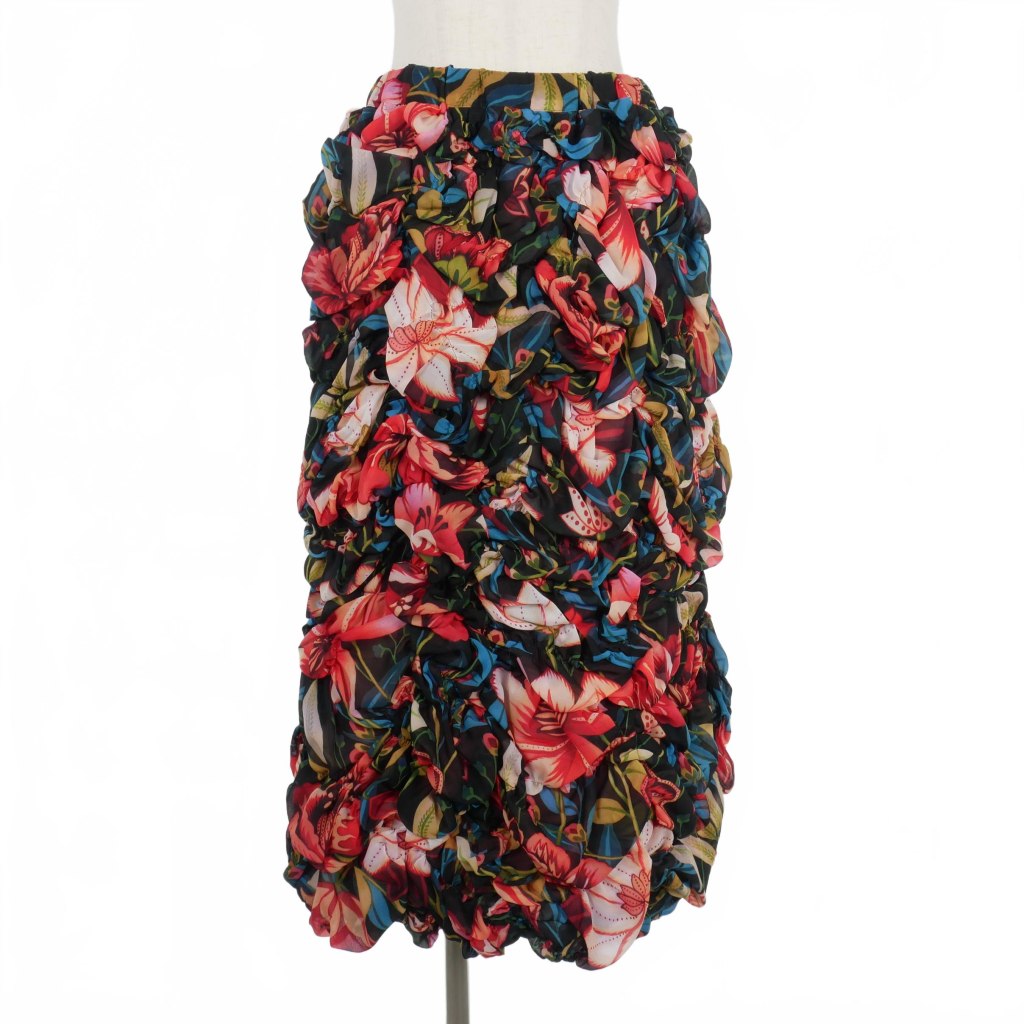 COMME des GARÇONS 24SS フェイス柄スカート