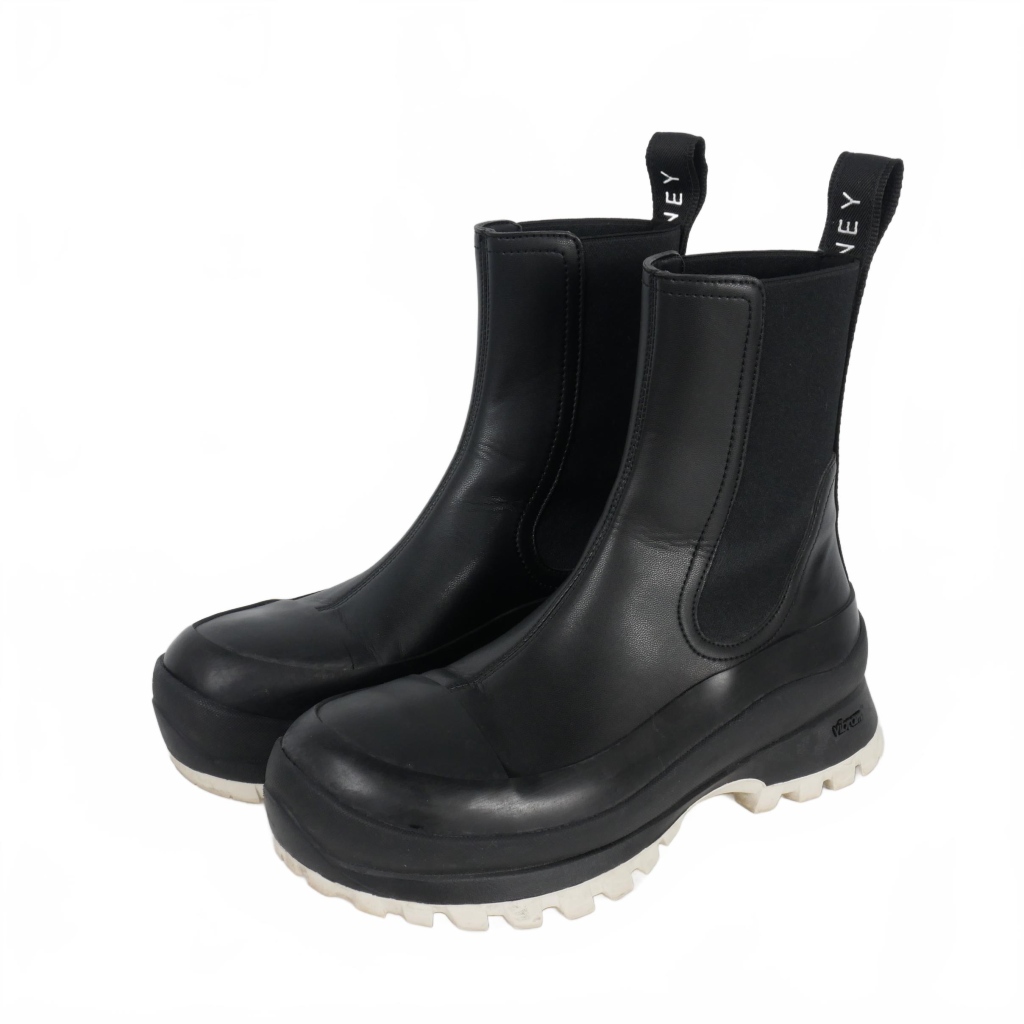 新品37 ステラ マッカートニー トレース サイドゴアブーツ チェルシー