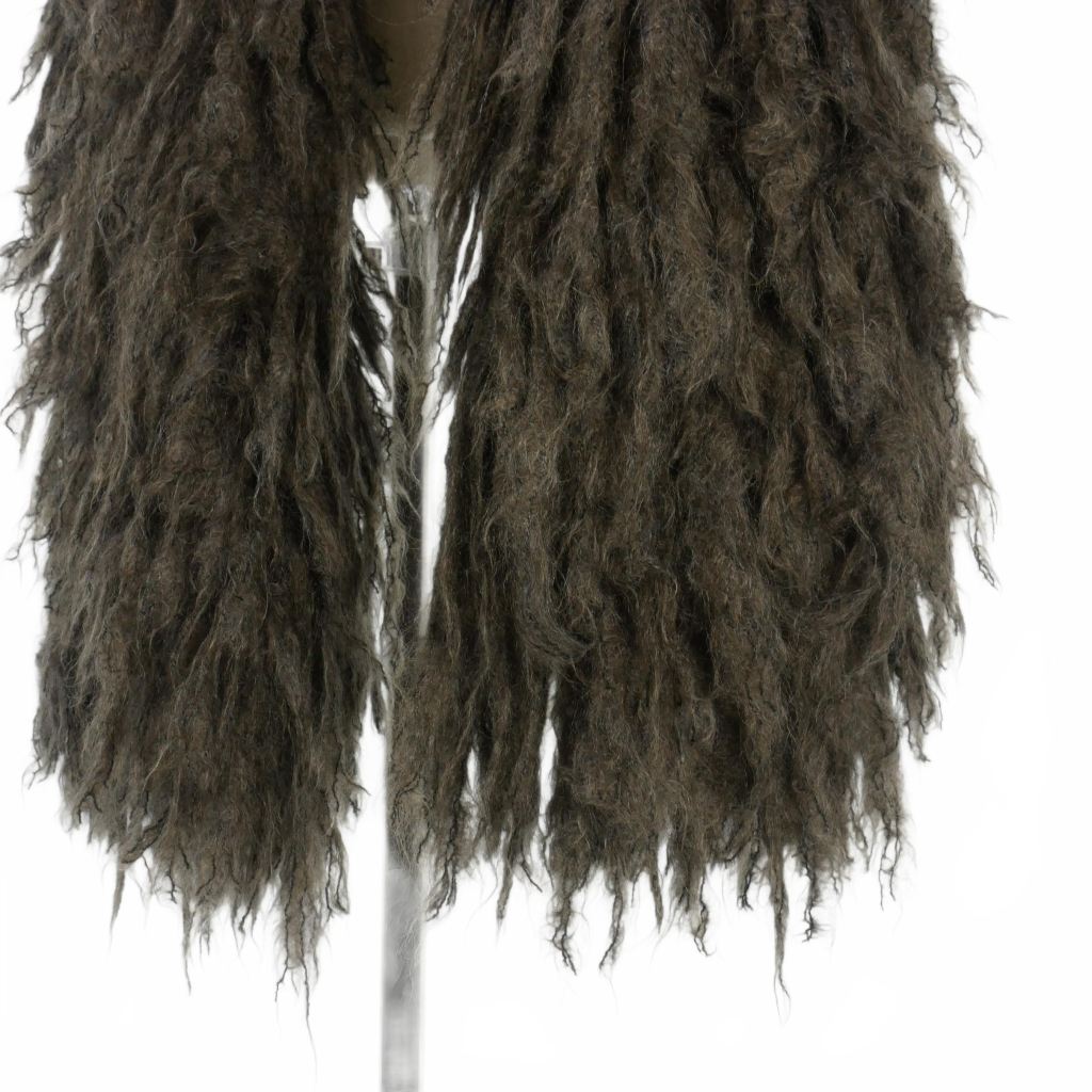 ドリスヴァンノッテン DRIES VAN NOTEN 20AW モヘア混 ロング フリンジ