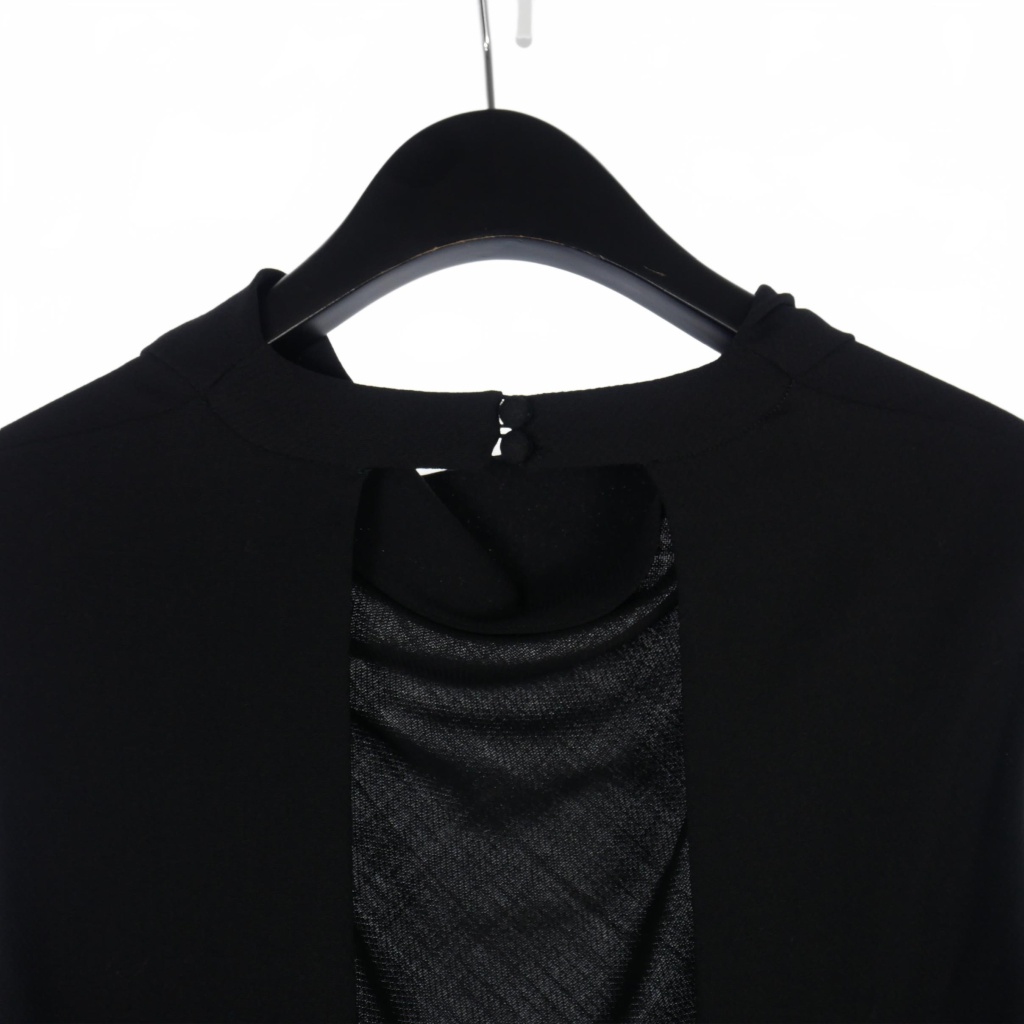 メゾンマルジェラMaison Margiela オールインワン38黒 メゾンマルジェラ Maison Margiela フルイドジャンプスーツ