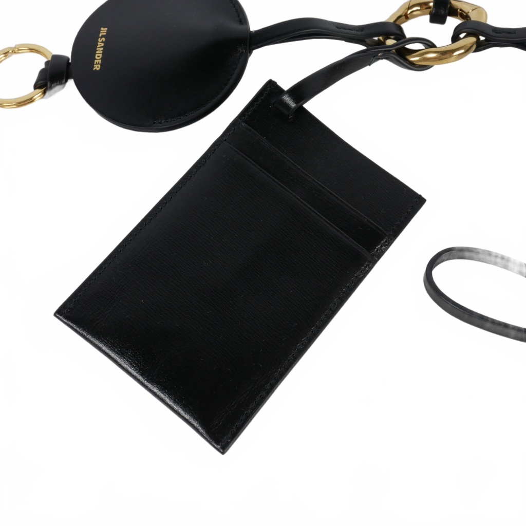 未使用品 ジルサンダー JIL SANDER マルチポーチ ラウンド