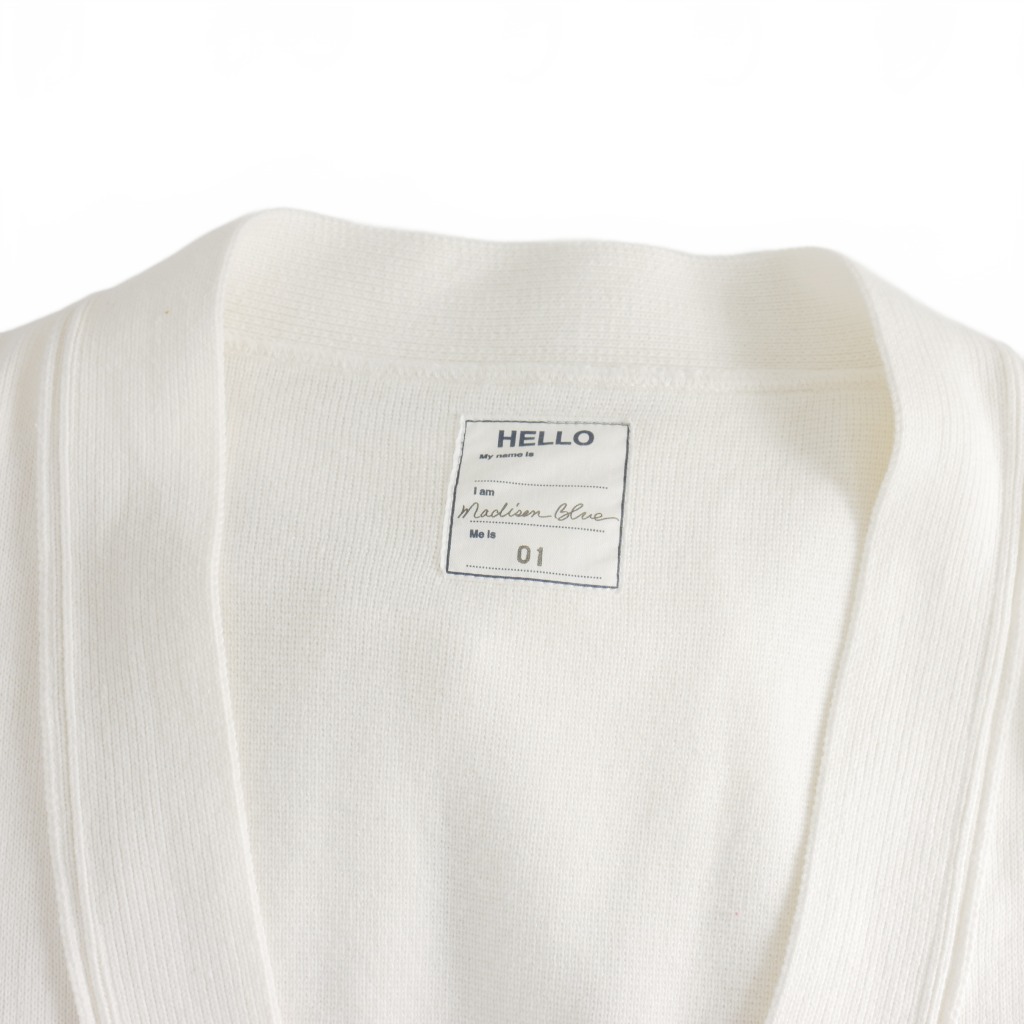 マディソンブルー MADISONBLUE MDB プリント オーバーサイズ ニット