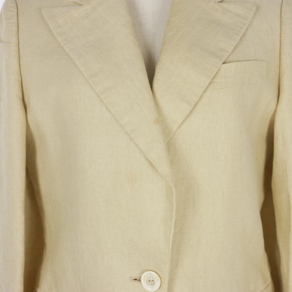ロロピアーナ Loro Piana リネン テーラードジャケット 40