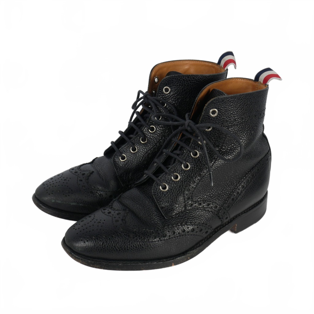 トムブラウン ウィングチップ