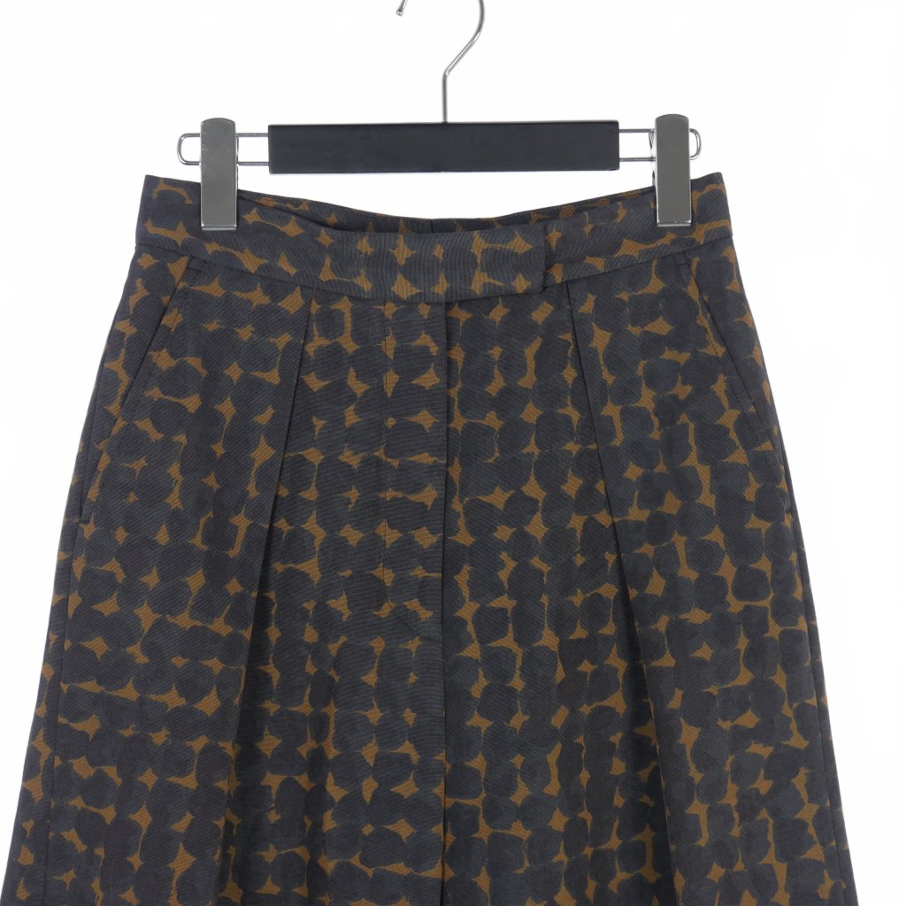 ドリスヴァンノッテン DRIES VAN NOTEN 総柄 クロップドパンツ