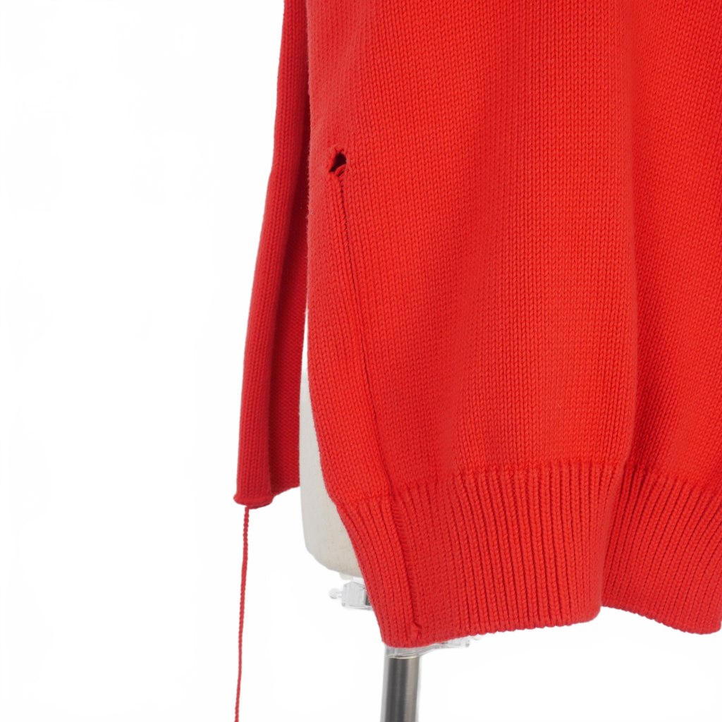 メゾンマルジェラ Maison Margiela 21SS デストロイド タバード ニット