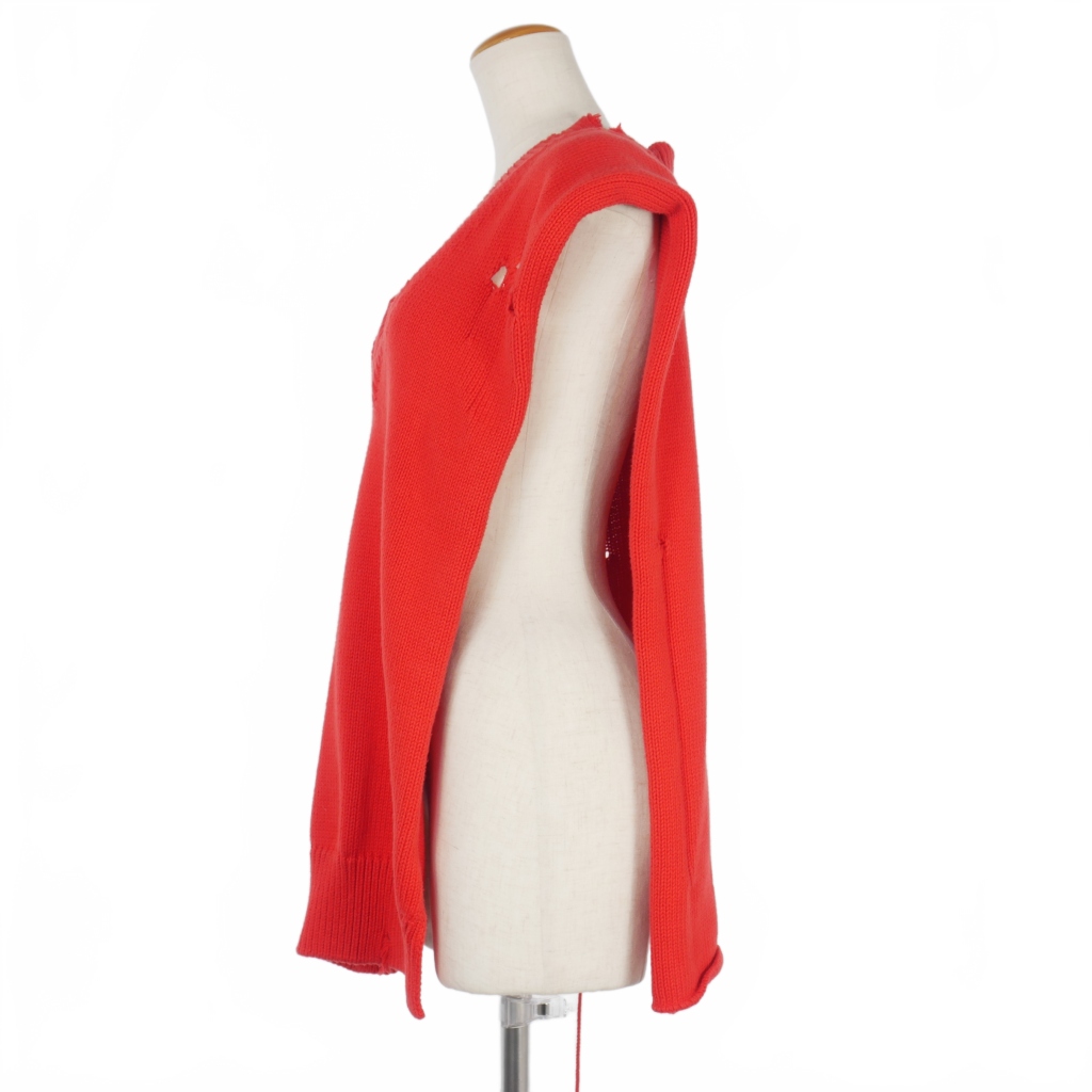 メゾンマルジェラ Maison Margiela 21SS デストロイド タバード ニット