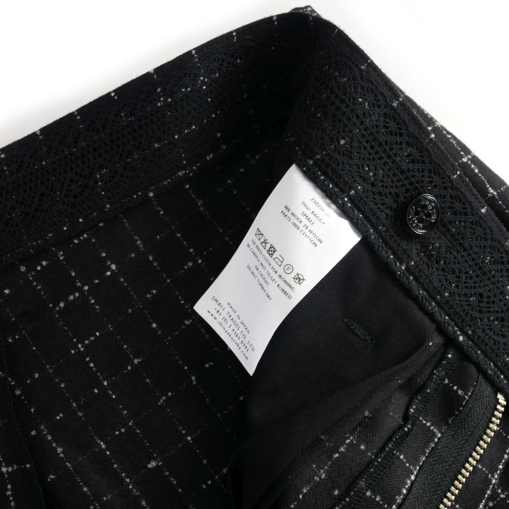 未使用品 シンヤコズカ SHINYA KOZUKA 25AW Dear BAGGY ワイド