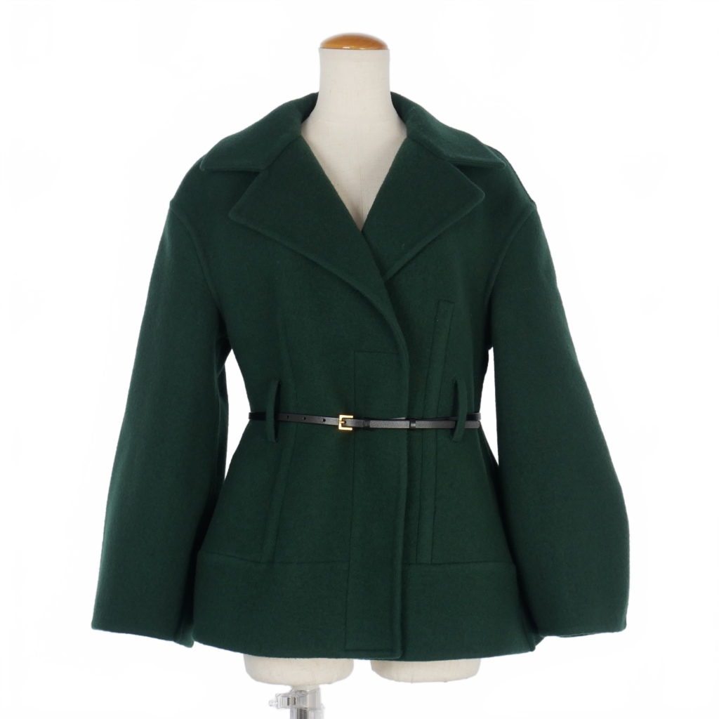 ジルサンダー JIL SANDER ベルテッド ショートコート ジャケット