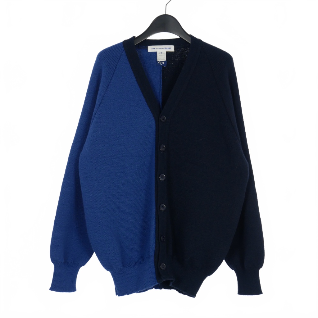 コムデギャルソンシャツ COMME des GARCONS SHIRT 切替 ニット  