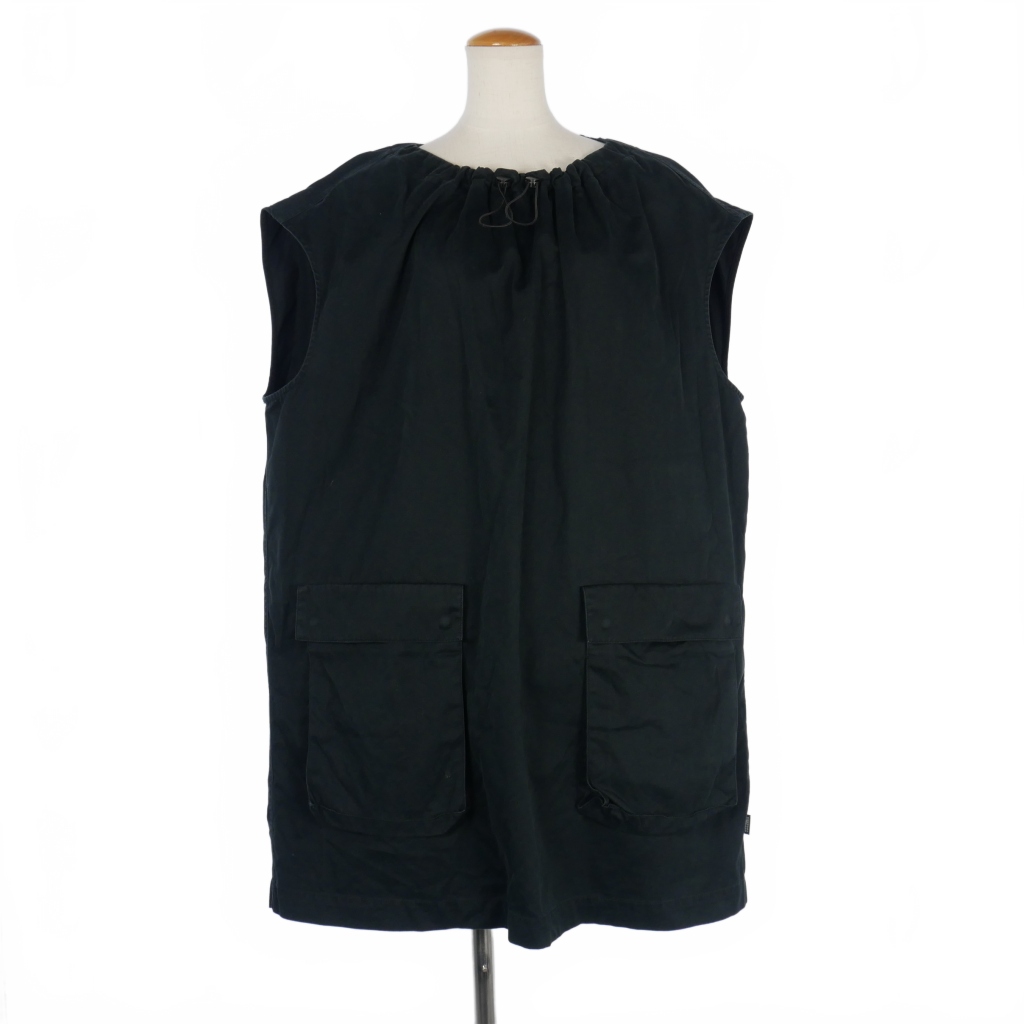 mm6 maison margiela ベスト ギャザーワンピース ノースリーブ mm6 maison margiela ベスト ギャザーワンピース ノースリーブ