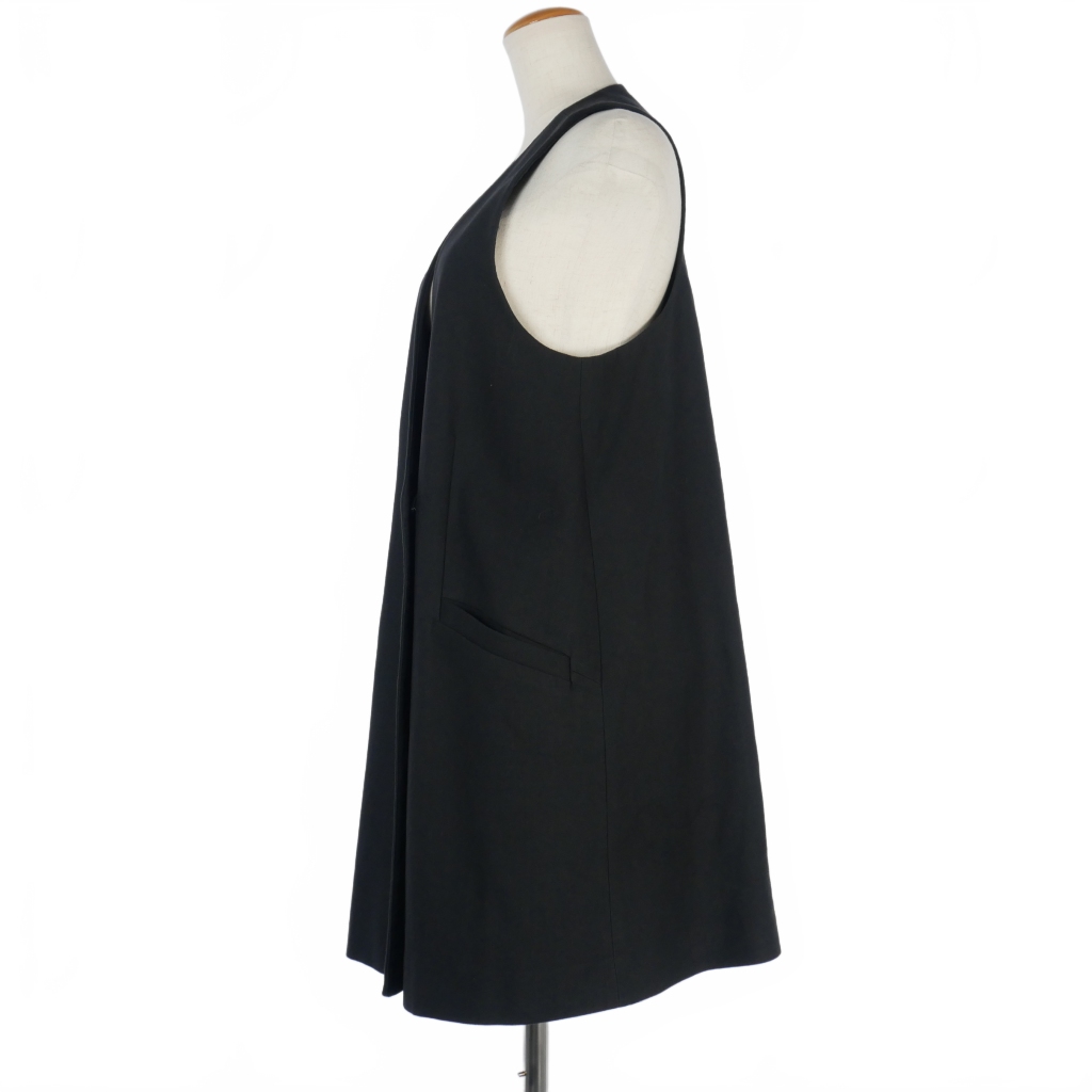 ガニー GANNI Cotton Suiting Vest ロングジレ ベスト ジャケット