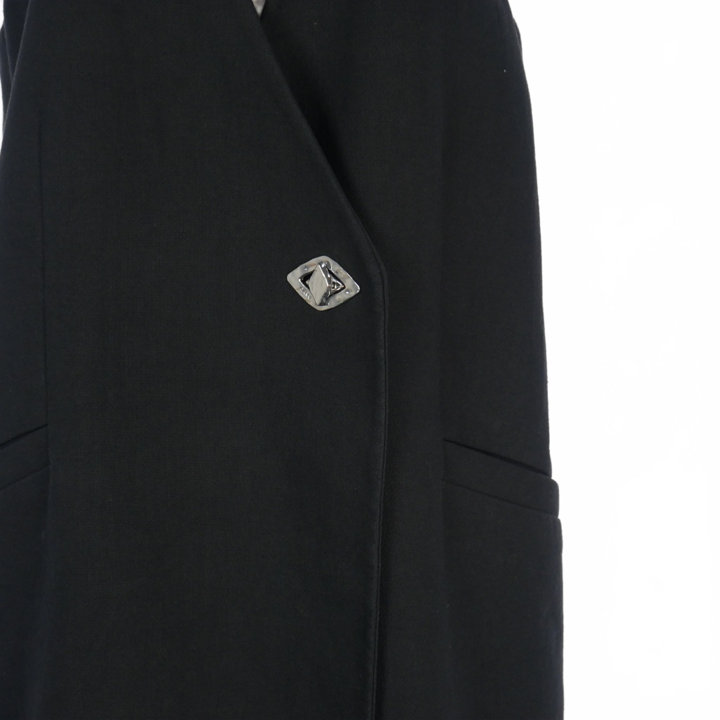 ガニー GANNI Cotton Suiting Vest ロングジレ ベスト ジャケット