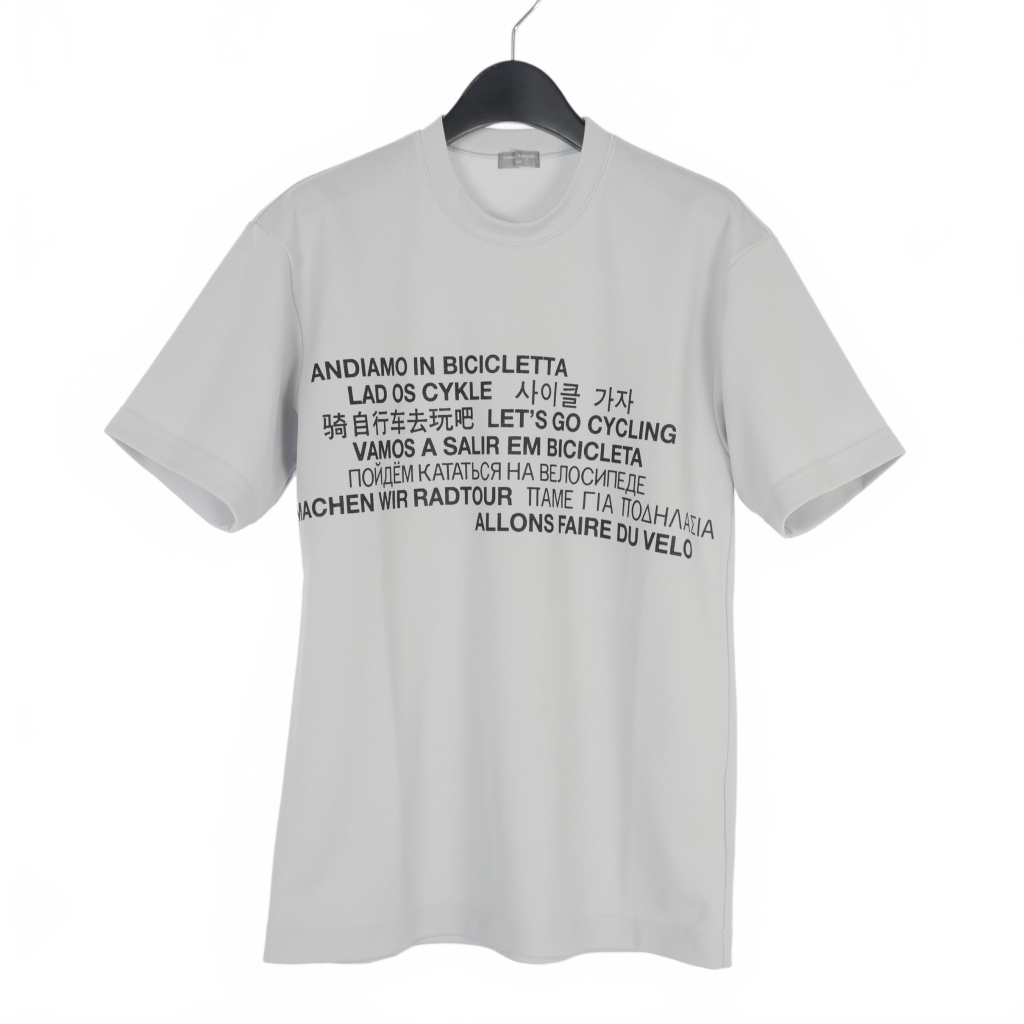 Comme 工場 des garcons homme 田中オム メッセージTシャツ Comme des