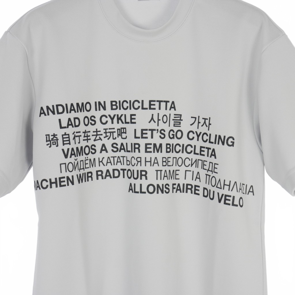 Comme 工場 des garcons homme 田中オム メッセージTシャツ Comme des