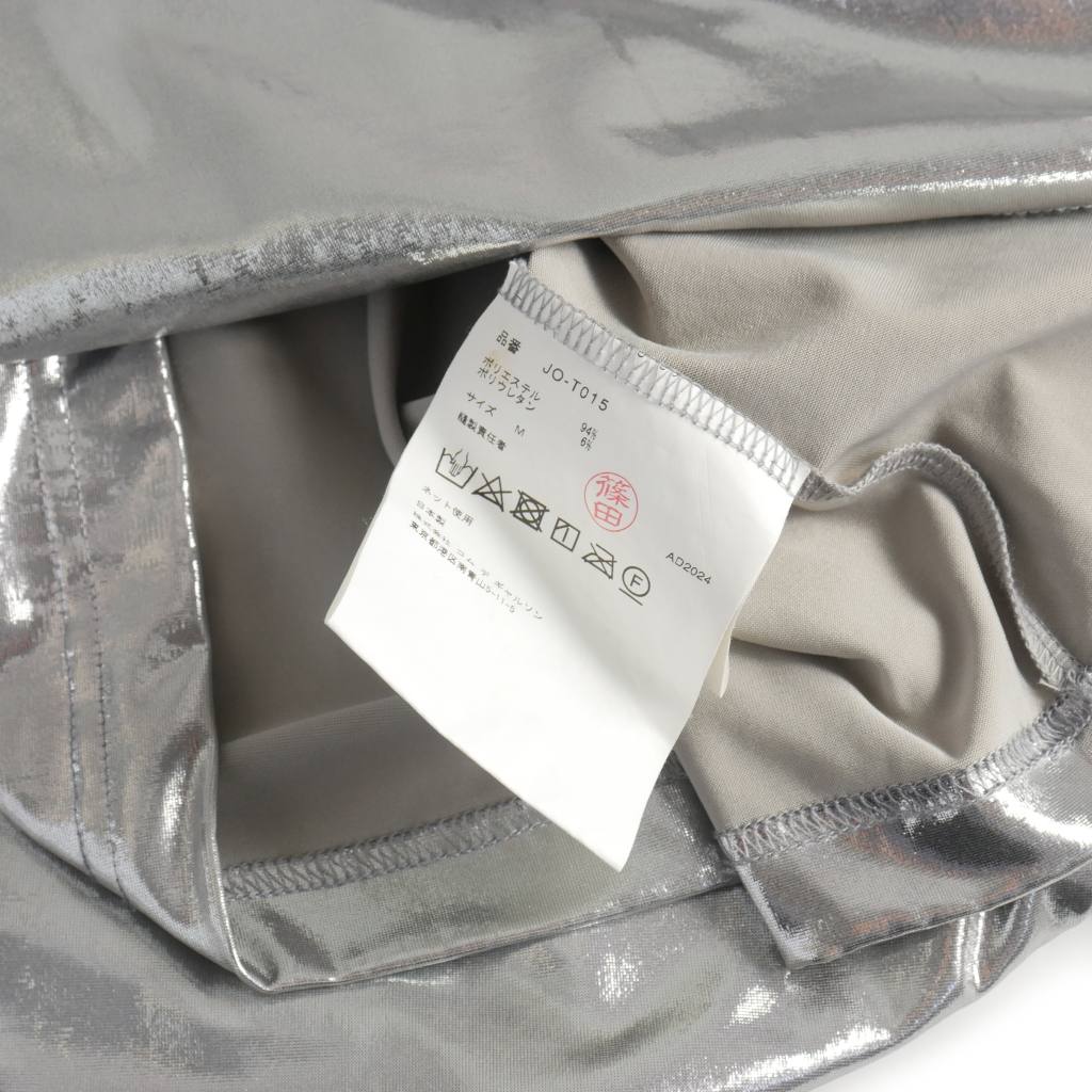 JUNYA WATANABE 25ss メタリック Tシャツ ジュンヤワタナベ JUNYA WATANABE コムデギャルソン 25SS