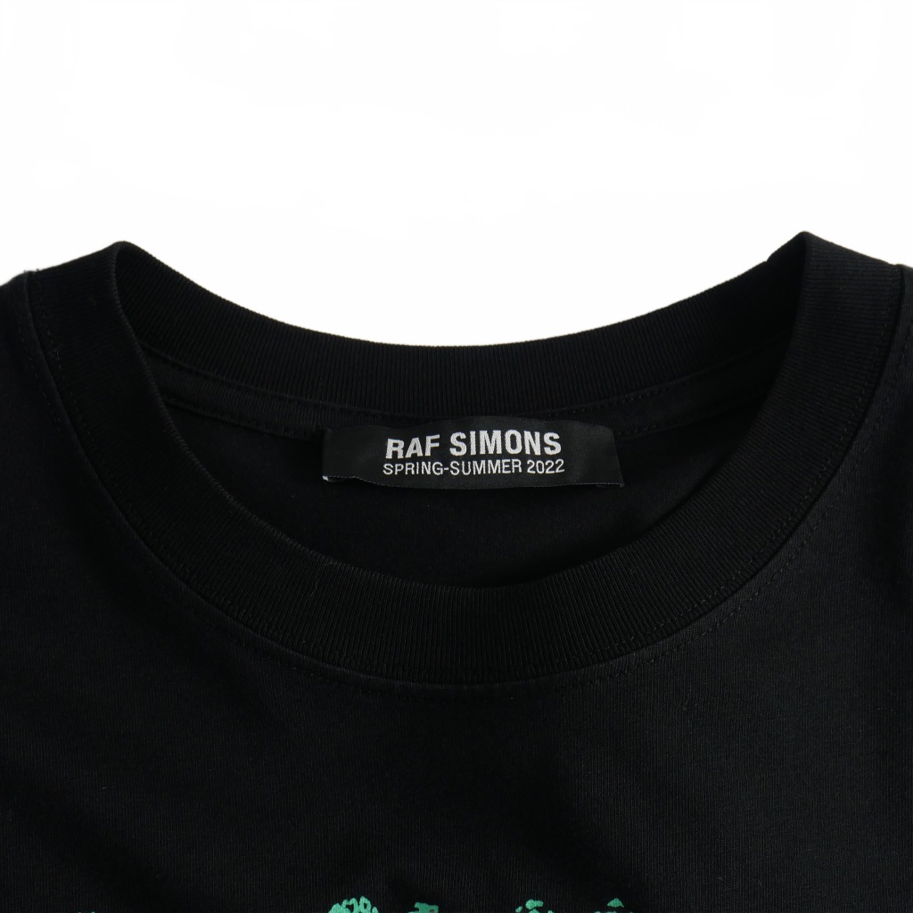 RAF BY RAF SIMONS 黒 半袖 プリントT 【公式通販】