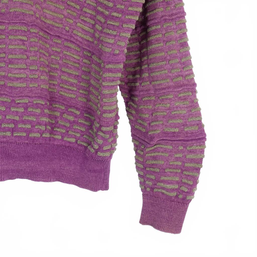 イッセイミヤケメン ISSEY MIYAKE MEN 筆タグ 80s 襟付きニット