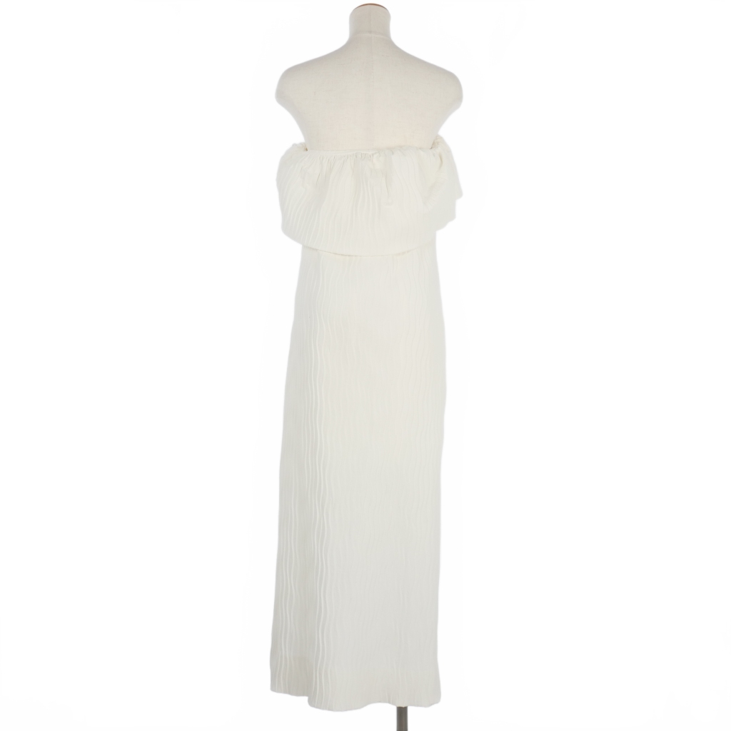 未使用品 マメクロゴウチ Mame Kurogouchi 25SS Wave Pleats Baretop