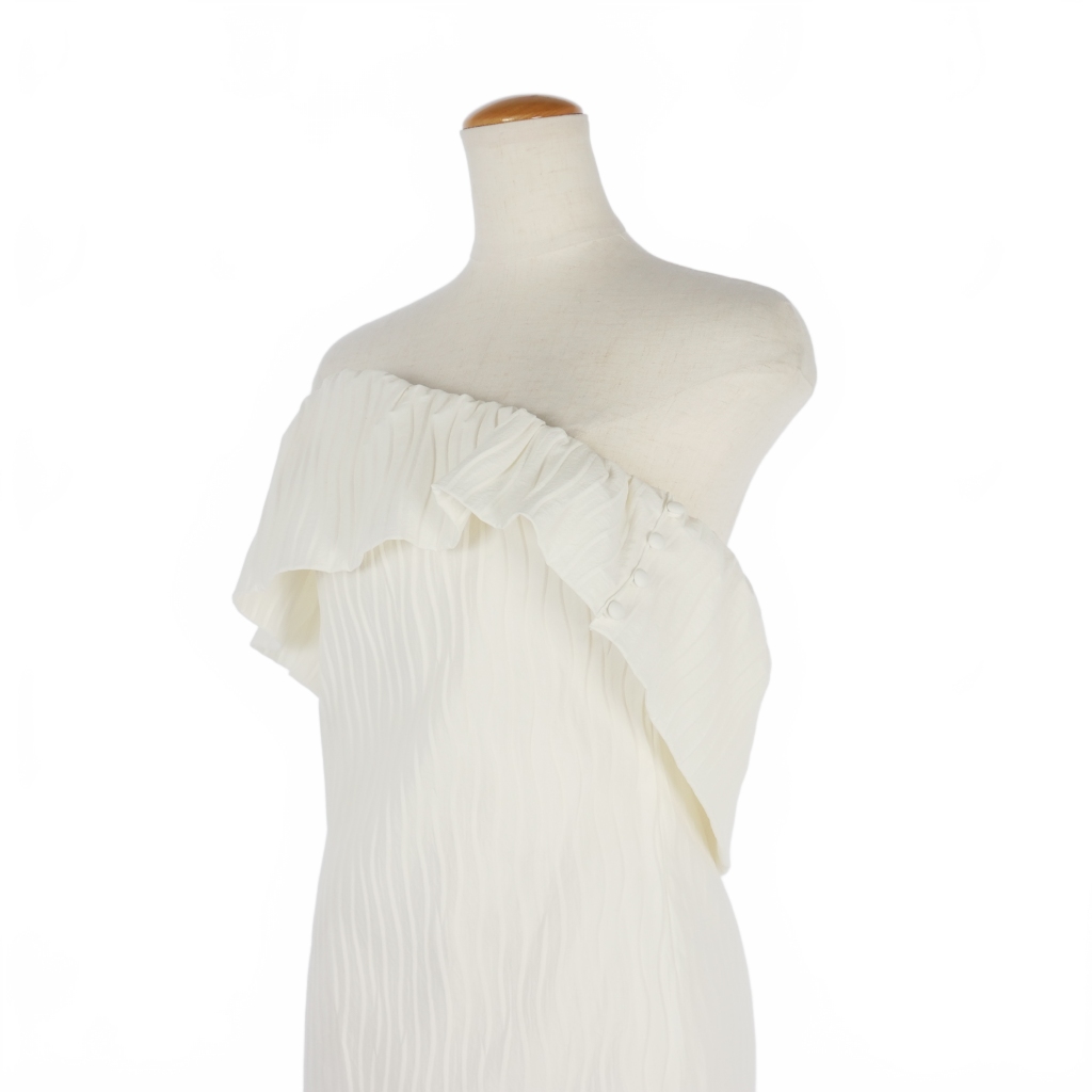 未使用品 マメクロゴウチ Mame Kurogouchi 25SS Wave Pleats Baretop