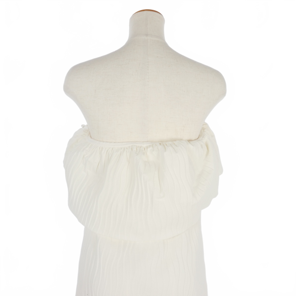 未使用品 マメクロゴウチ Mame Kurogouchi 25SS Wave Pleats Baretop  