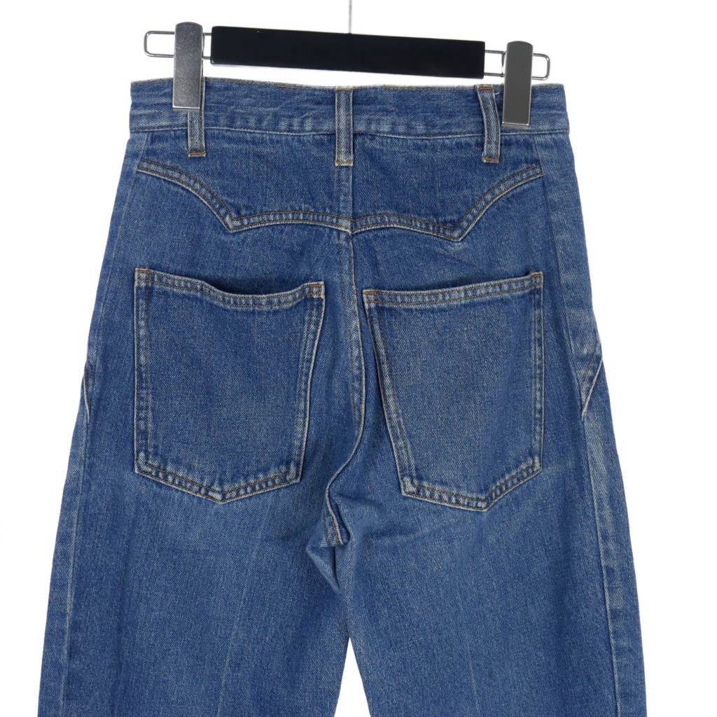 トーガ TOGA フレアデニム ジーンズ XS 青 ブルー レディース 217