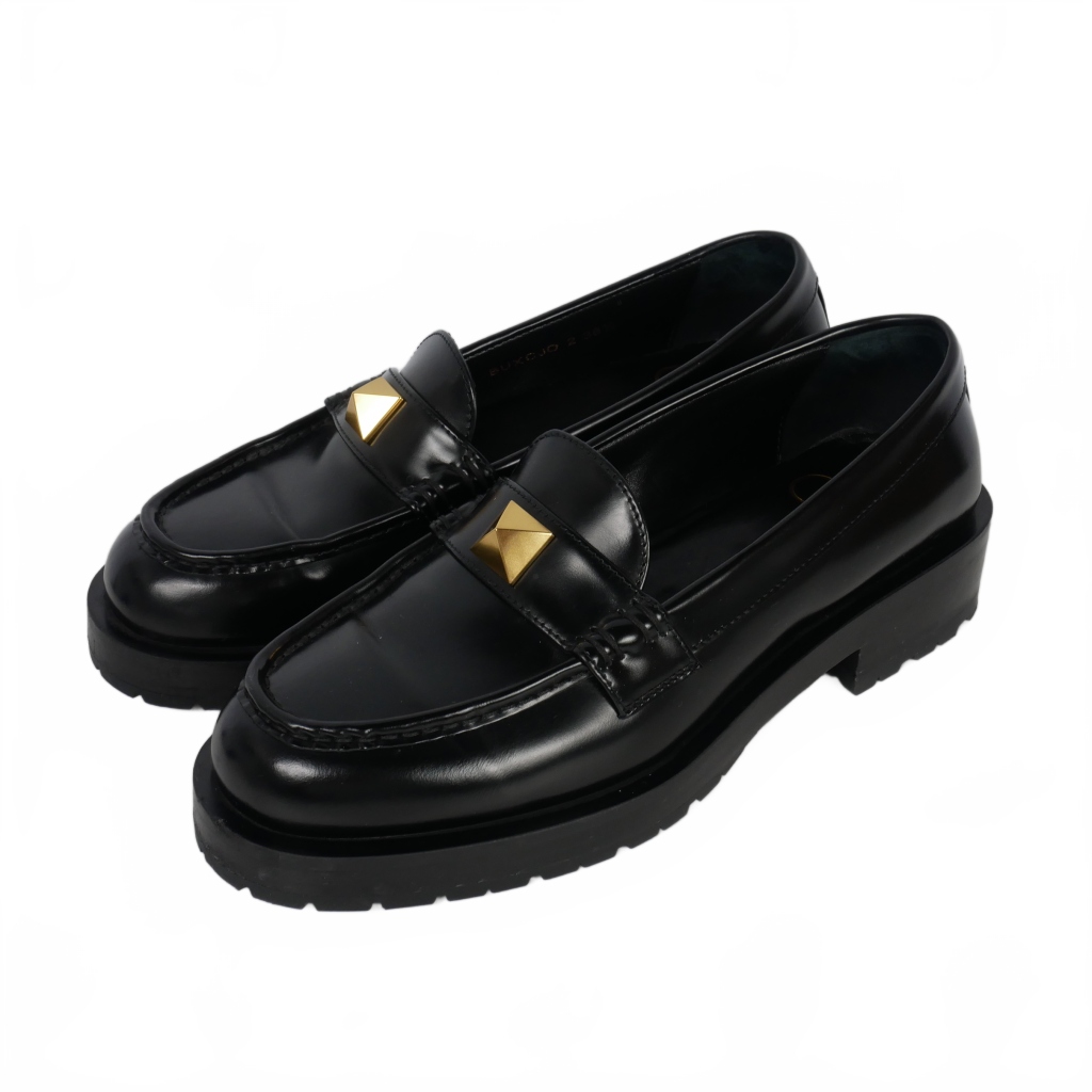 ヴァレンティノ ヴァレンチノ VALENTINO ローマンスタッズ レザー 