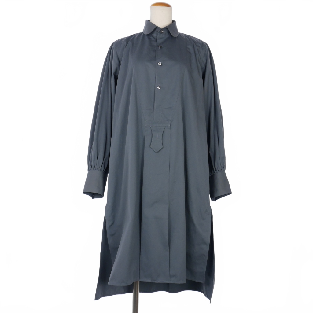 【sale】Maison Margielaマルジェラ シャツワンピース 定価10万】新品 メゾン マルジェラ④ ストライプ オーバーサイズ