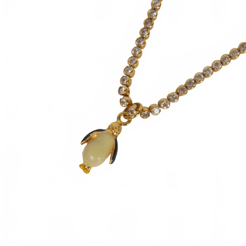 マルニ MARNI ペンギン チャーム ネックレス ゴールド COMV0394A0  