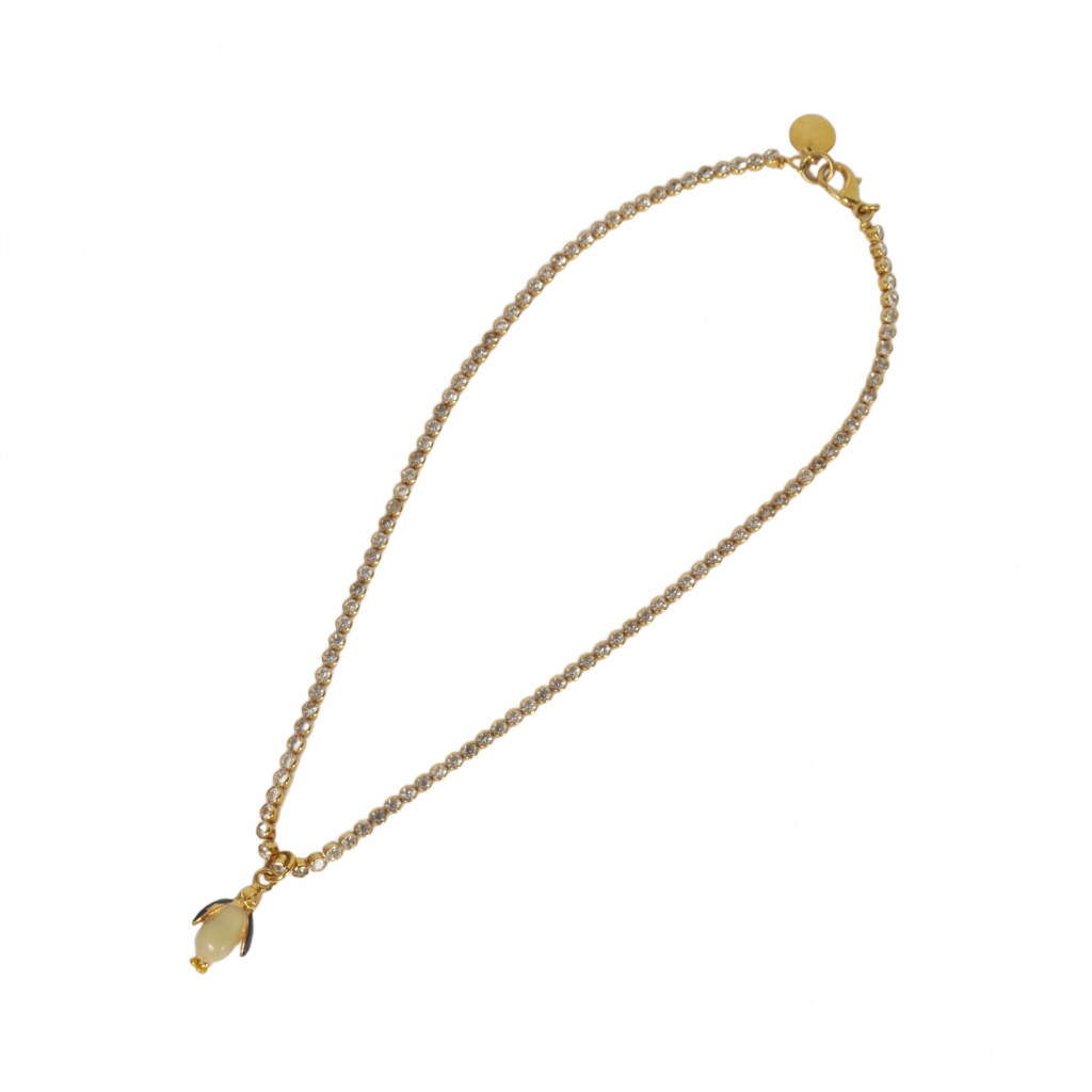 マルニ MARNI ペンギン チャーム ネックレス ゴールド COMV0394A0  