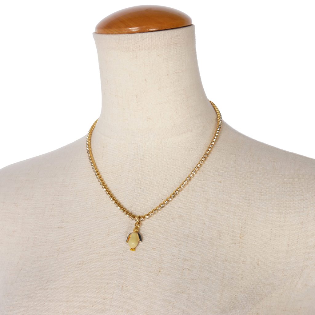 マルニ MARNI ペンギン チャーム ネックレス ゴールド COMV0394A0  