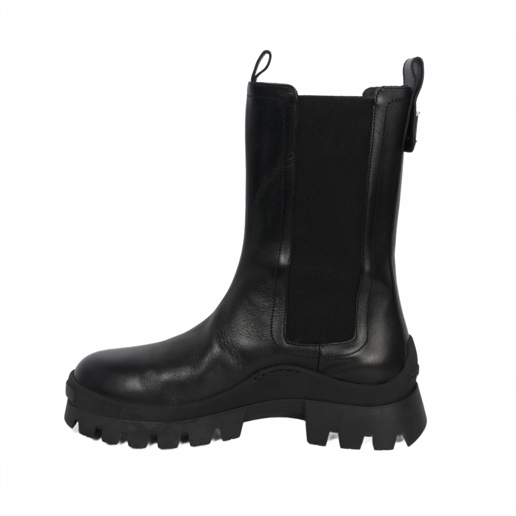 未使用品 ディースクエアード DSQUARED2 23AW D2 Statement レザー  