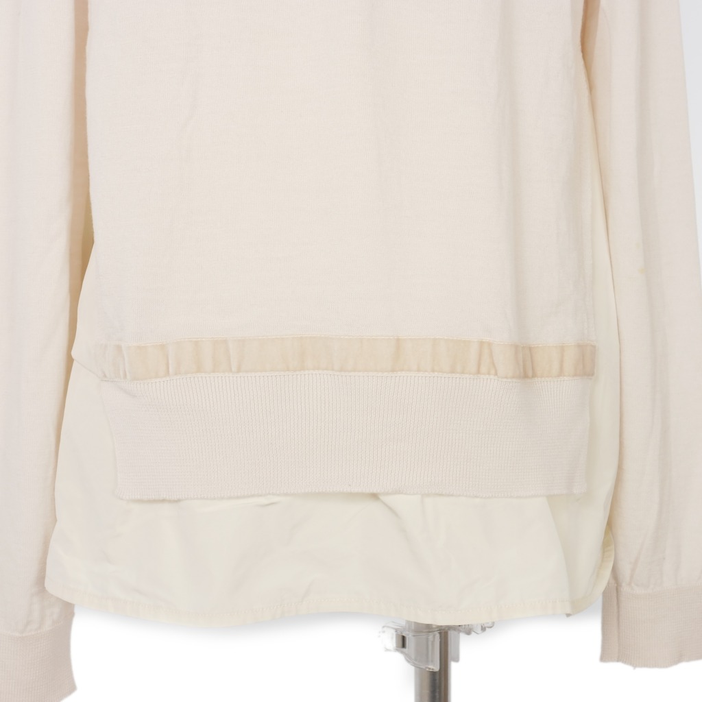 モンクレール MONCLER MAGLIONE TRICOT CARDIGAN フロント レース  